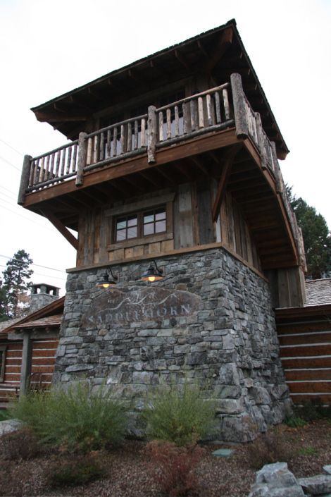 Bigfork Montana, Ranger Station, Building A Small House, Mountain Architecture, Hut House, Nice Homes, Lookout Tower, Unusual Homes, Tower House