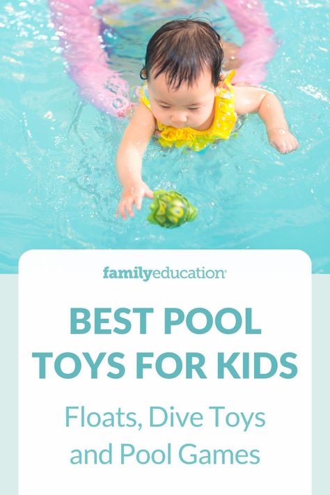 Your summer guide to the best pool toys for kids! Dive into this guide to find fun pool games and pool toys for different age ranges and swim levels. Best Pool Toys, Fun Pool Games, Inflatable Island, Pool Toys For Kids, Volleyball Set, Pool Toy, Toddler Discipline, Pool Safety, Shark Swimming