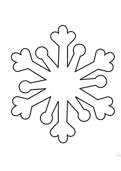 Snow Flakes Printable Frozen, Snowflake Printables, Snowflake Printable, Snow Drawing, Snowflake Coloring Pages, Christmas Sunday School, Christmas Ornament Template, Snowflakes Drawing, Snowflake Craft