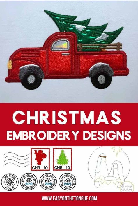 The Ultimate List of the Greatest Christmas Embroidery Designs Christmas Machine Embroidery Designs, Advanced Sewing Projects, Machine Embroidery Christmas, Christmas Machine Embroidery, Christmas Crafts For Adults, Christmas Embroidery Patterns, Cute Sewing Projects, Christmas Embroidery Designs, Embroidery Christmas