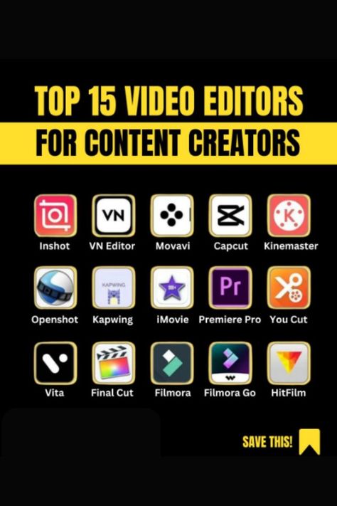 15 Video Editing Apps For Content Creators🤩First-To-Market App Generates AI-Human Video Then Sends 132,485 Views To It For Free…Making Us $753.46 Daily In Automatic Commissions🤯 Don't Believe Me?🤔 Click The Link And See It Yourself😍. #aitools #aitoolstomakemoney #makemoneywithai #videoeditingtools #videoeditingapps #videoeditingsoftwares #contentcreationtips Free Video Editing Apps For Youtube, Apps For Content Creators, Free Editing Apps, Good Video Editing Apps, Video Downloader App, Start Youtube Channel, Branding Strategies, Youtube Business, Tools List