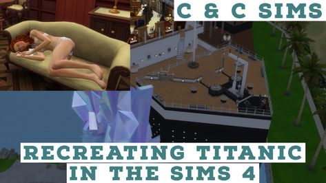 Sul sul sim lovers ! Today we are creating our favorite characters from the famous film and recreating a few of our favorite scenes ! Create Content, We Are Back, The Sims 4, Titanic, The Sims, Sims 4, Favorite Character, Film