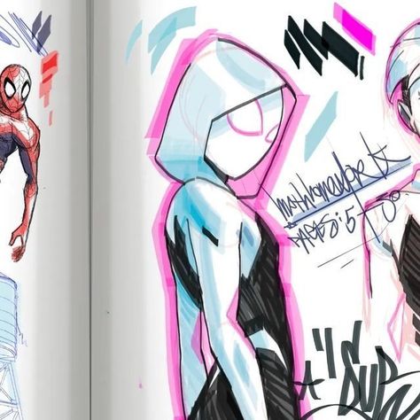 Miles Sketchbook Page, Spiderverse Miles Sketchbook, Spiderverse Sketchbook Page, Sketches Book Cover, Miles Morales Sketchbook Pages, Art Sketchbook Page Ideas, Spiderverse Sketchbook, Miles Sketch, Miles Morales Sketchbook