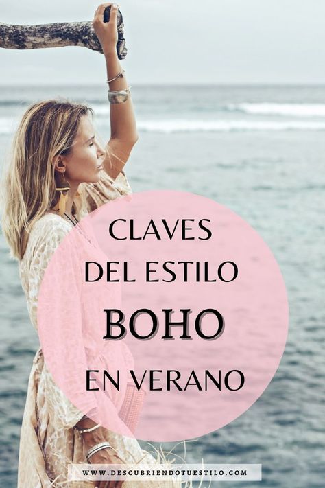 Descubre todas las claves para triunfar con el estilo boho este verano. #estiloboho #bohochic #estiloibicenco #boho #modaboho #moda #modamujer #guiadeestilo #guiademoda #asesoriadeimagen #clavesdeestilo #trucosdemoda Chic Boho Outfits Bohemian, Look Boho Chic Elegante, Bohemio Style, Boho Chic Outfits Casual, Bohemian Style Outfits, Moda Hippie Chic, Outfit Boho Chic, Hippie Elegante, Look Hippie