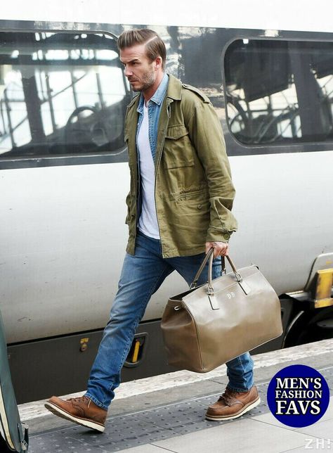 Instagram photo by @mensfashionfavs David Beckham Casual, David Beckham Style Outfits, David Beckham Style, Boots Outfit Men, David And Victoria Beckham, Mens Fashion Casual Outfits, Mens Fashion Suits, Raw Denim, David Beckham