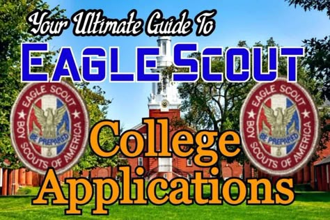 Eagle Scout Project Ideas, Boy Scout Activities, Boy Scout Badges, Boy Scouts Merit Badges, Eagle Scout Ceremony, Eagle Project, Eagle Scouts, College Admission Essay, College Search