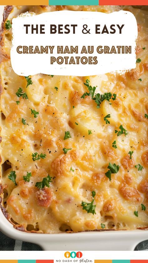 Au Gratin Potato And Ham Recipes, Ham And Augratin Potatoes Crock Pot, Cheesy Scalloped Potatoes And Ham Oven, Ham And Potatoes Au Gratin, Au Gratin Potatoes And Ham, Au Gratin Potato Casserole, Cheesy Scalloped Potatoes And Ham, Ham And Potato Recipes, Au Gratin Potatoes Recipe