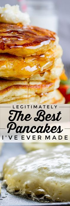 Pancakes Buttermilk, Best Pancakes Ever, Buttermilk Pancake Recipe, The Best Pancakes, Buttermilk Pancake, Best Pancakes, The Food Charlatan, Best Pancake Recipe, Pancake Recipe Buttermilk