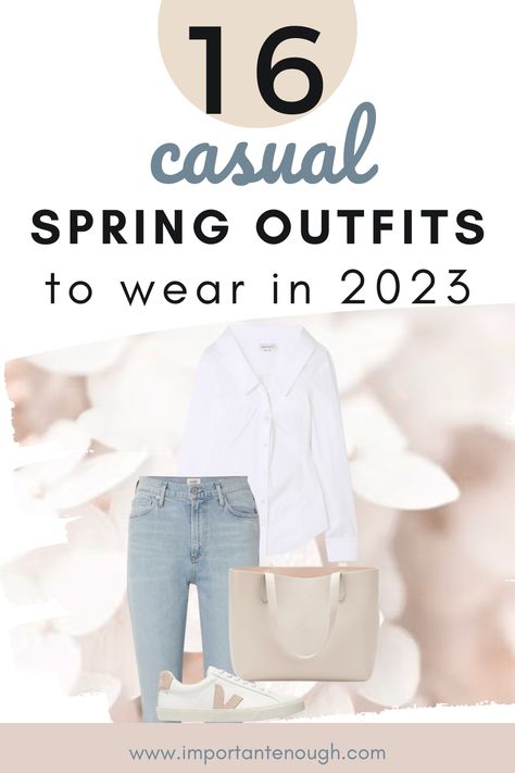 Finally Spring! Let’s reshuffle your wardrobe and get ready for the warmer season ahead. It’s time for my Spring Capsule Wardrobe. At the bottom of this article, you will find 16 spring outfit ideas to wear during the season! Casual Spring Outfits, Outfit Ideas 2024, Simple Spring Outfits, Capsule Wardrobe Women, Spring Summer Capsule Wardrobe, Capsule Wardrobe Essentials, Fashion Capsule Wardrobe, Spring Outfit Ideas, Spring Capsule