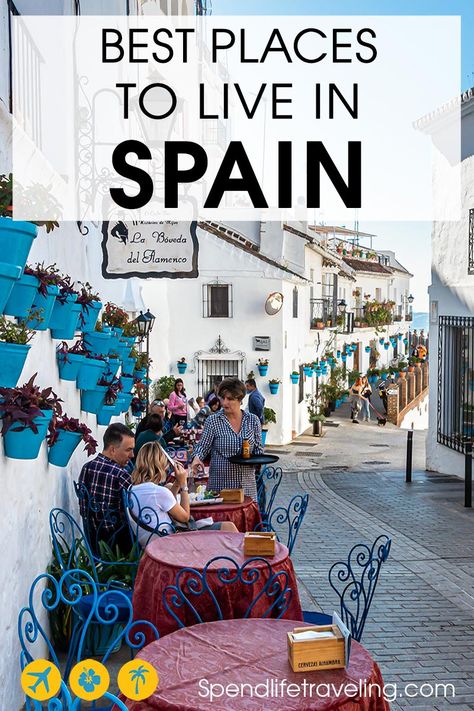 Live In Spain, Traveling To Spain, Retire Abroad, Where To Live, Trip To Spain, Places In Spain, Spain Travel Guide, Beautiful Places To Live, Useful Things