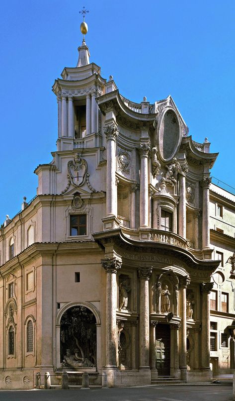 Classical Architecture Exterior, Classical Architecture Facade, Modern Classical Architecture, Classical Architecture House, Neo Classical Architecture, Site Analysis Architecture, Classic Building, San Carlo, Baroque Architecture