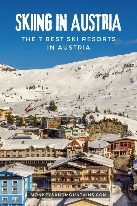 Austria is known for many things. But did you know that Austria has some of the best ski resorts in the world? #ski #skiing #skitrip #austria #austriatravel #travel #winter #vacation Austria Ski Resort, Skiing In Austria, Austria Skiing, Winter Switzerland, Ski Austria, Ski Destinations, Sky Resort, Snow Boarding, Family Ski