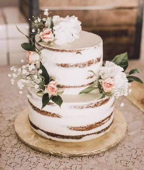 Ideas Bodas, Marriage Day, Country Wedding Cakes, Wedding Cake Rustic, Rustic Wedding Cake, Engagement Cakes, Wedding 2025, 2024 Wedding