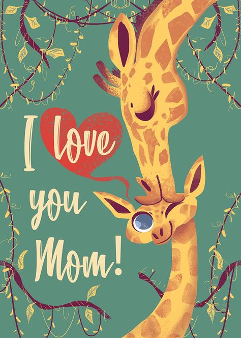 Mothers Day Drawings, Gift Ideas For Mom, Happy Mother's Day Card, Mom Art, I Love You Mom, Show Appreciation, Mors Dag, Mom Day, Love You Mom