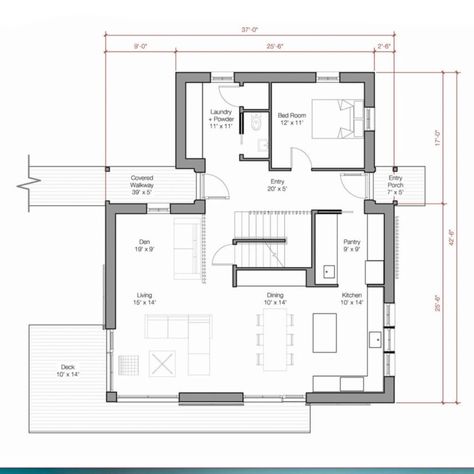 Go Home 2300 sq ft by Go Logic prefab home first level floor plan. 2300 Sq Ft House Plans, Remodeling Small House, Dream Home Ideas, Small Shed Plans, Old Home Renovation, Prefab Home, Architectural House Plans, Property Design, Modern Farmhouse Exterior