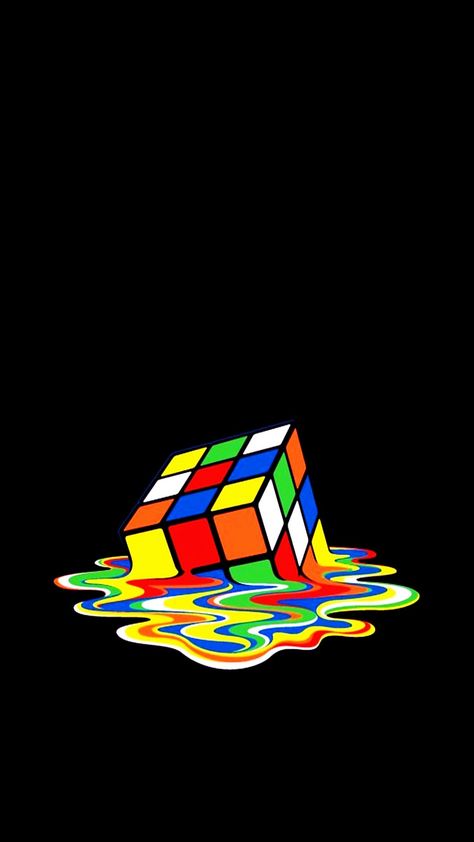 Melting Rubix Cube Eminem Drawing, Simpsons Drawings, Cube Games, Popular Wallpapers, Pop Art Images, Rubix Cube, Amoled Wallpapers, Free Ringtones, Cube Puzzle