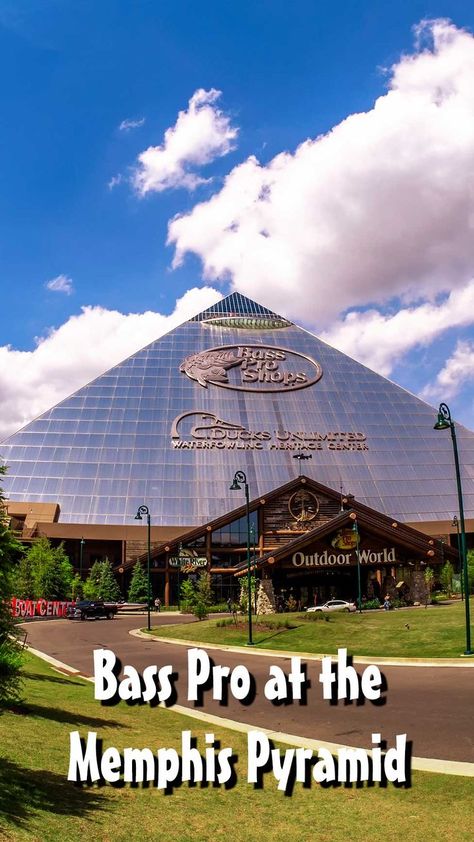 We had a nice visit to the Bass Pro Shops at the Memphis Pyramid. Read all about it at Burnsland! Memphis Pyramid, Memphis Tennessee Vacation, Glass Pyramid, Graceland Memphis, Downtown Memphis, Enjoy Your Trip, Bass Pro Shop, Tennessee Travel, Tennessee Vacation