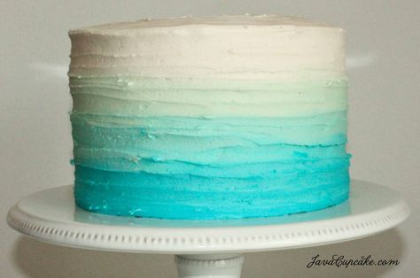 Ombre Cakes, Congratulations Cake, Diy Cakes, Dream Bakery, Wedding Cake Ombre, Dream Food, Ombre Cake, Blue Cakes, Mermaid Cakes