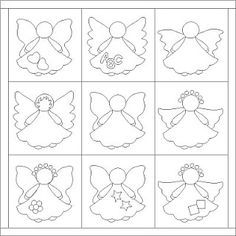 Angel Quilts, Angel Applique, Santa Klaus, Stained Glass Angel, Angel Crafts, Felt Patterns, Punch Art, Christmas Quilts, Applique Patterns