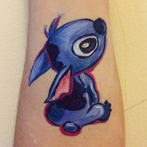 Stitch Face Paint, Random Hacks, Face Painting Easy, Face Paintings, Kids Face Paint, Painting Easy, Easy Stitch, Body Painting, Face Painting