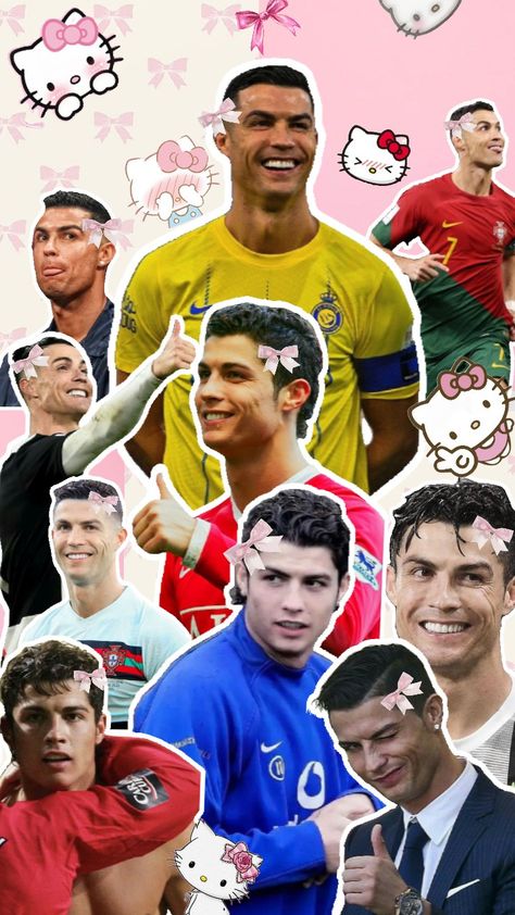 #cristianoronaldo #shuffle #pinterest Ronaldo Hello Kitty, Cr7 Pfp, Cristiano Ronaldo Icon, Futbol Aesthetic, Shuffle Pinterest, Shuffles By Pinterest, Cr Ronaldo, Football Player Drawing, Real Madrid Shirt