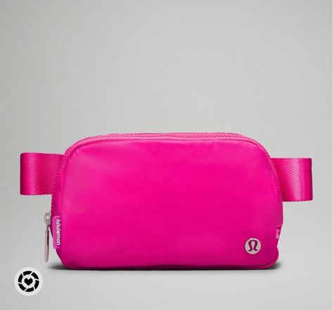 Hot Pink Belt Bag, Lululemon Sonic Pink Belt Bag, Pink Lulu Belt Bag, Sonic Pink Belt Bag, Lulu Belt Bag, Pink Sonic, Pink Belt Bag, Hot Pink Lululemon, Lululemon Bags