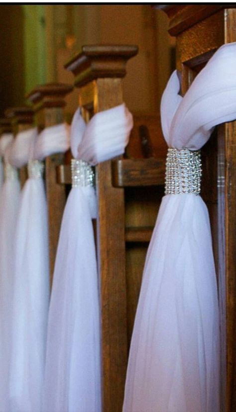 Church Aisle Decor, Church Pew Wedding, Church Aisle Decorations, Wedding Church Aisle, Church Aisle, Pew Decorations, Wedding Church Decor, Wedding Pews, Pew Ends