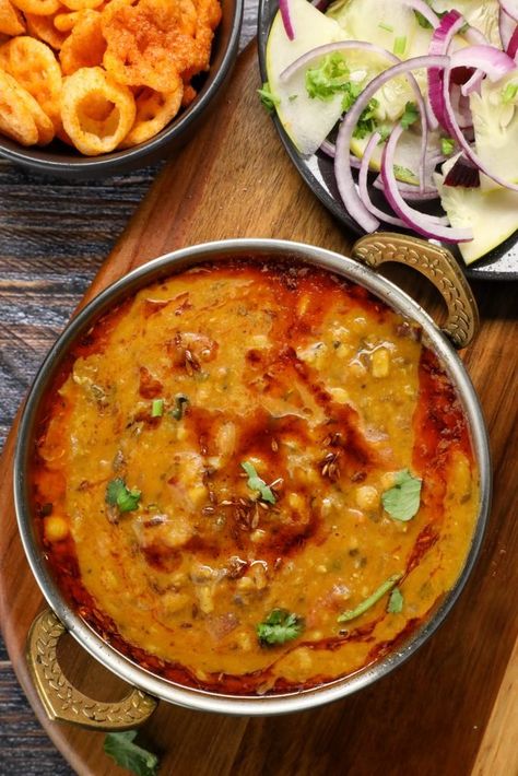 Panchmel Dal, Hebbars Kitchen, Hebbar's Kitchen, Indian Curries, Breakfast Recipes Indian, Dal Recipe, Indian Cooking Recipes, Vegetarian Snacks Recipes, Spicy Snacks