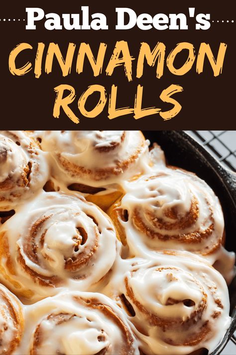 Paula Deen Cinnamon Roll Recipe, Paula Dean Cinnamon Rolls Homemade, Paula Deen Cinnamon Rolls, Vanilla Pudding Cinnamon Rolls, Cinammon Rolls Recipes, Cinnamon Rolls Homemade Easy, Cinnamom Rolls, Cinnabon Copycat, Bread Gifts