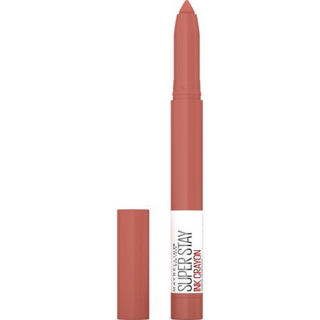 Maybelline Super Stay Ink Crayon, Maybelline Superstay Ink Crayon, Winky Lux Flower Balm, Longwear Lipstick, Matte Lipstick Colors, Crayon Lipstick, Maybelline Superstay, Best Drugstore Makeup, Lip Crayon