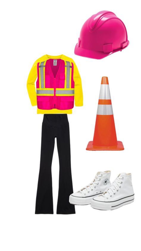 Construction worker for friends Halloween Costume Idea, Construction Worker, For Friends, Halloween Costume, Halloween Costumes, Halloween