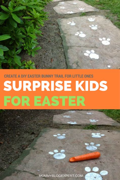 Easter Bunny Surprises, Easter Magic For Kids, Easter Bunny Came To The House Ideas, Easter Bunny Footprints Trail, Bunny Paw Prints, Easter Bunny Tracks, Botanical Anatomy, Easter Brunch Decorations, Easter Bunny Footprints