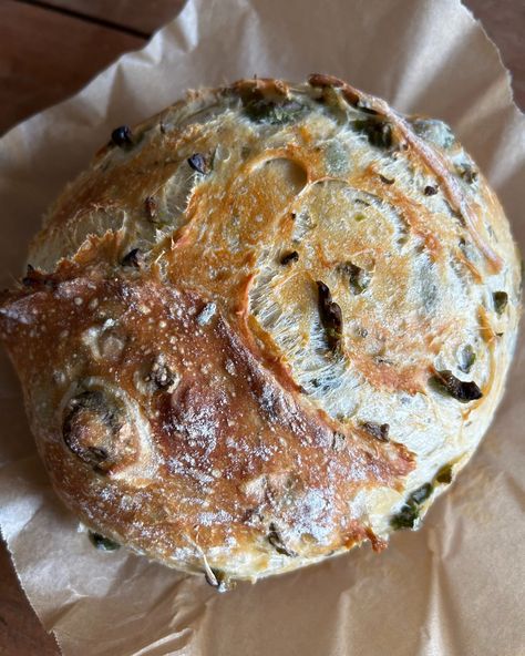 Sourdough Bread With Olives, Rosemary Artisan Bread, Finnish Bread, Fire Roasted Tomato Soup, Pop Overs, Castelvetrano Olives, Parmesan Roasted Potatoes, Rosemary Bread, Olive Bread