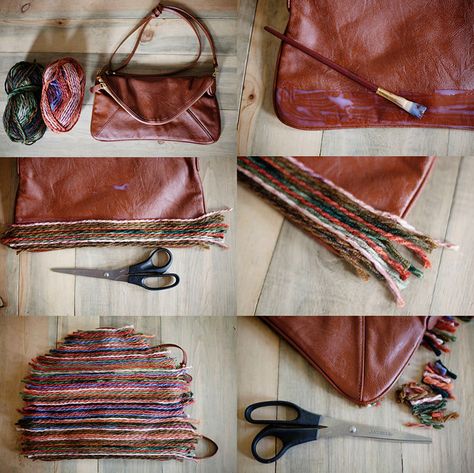 Diy Purse Makeover, Purse Makeover, Diy Purse Organizer, Upcycled Purse, Diy Clutch, Purse Tutorial, Leather Bag Pattern, Diy Leather Bag, Diy Bag Designs