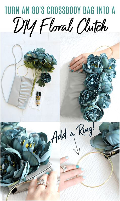 Diy Bow Clutch Purse, Homemade Clutch Purse, Purse Upcycle Diy, Diy Wedding Clutch Purse, Diy Clutch Purse Tutorial, Clutch Diy Tutorial, Diy Fashion Crafts, Diy Evening Bag, How To Make A Purse