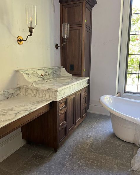 Whittney Parkinson Design, Whittney Parkinson, Now Wallpaper, Progress Photos, Master Bath Remodel, East River, Bathroom Reno, Bathroom Inspiration Decor, Bath Remodel