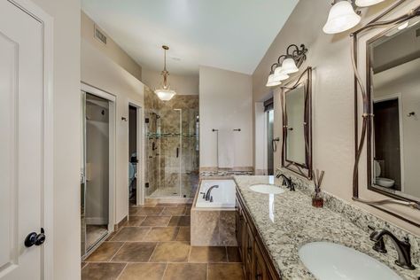 18851 N 91st Pl, Scottsdale, AZ 85255 - Zillow Bathtub Pendant Light, Pendant Over Bathtub, Pendant Light Over Bathtub, Light Over Bathtub, New House Bathroom, House Bathrooms, History Photos, Scottsdale Az, Bathroom Style