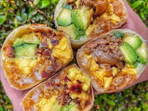 Best Breakfast Burritos, Burrito Recipes, Steak Breakfast, Breakfast Burritos Recipe, Mexican Breakfast, Breakfast Burrito, Best Bacon, Bacon Breakfast, The Best Breakfast