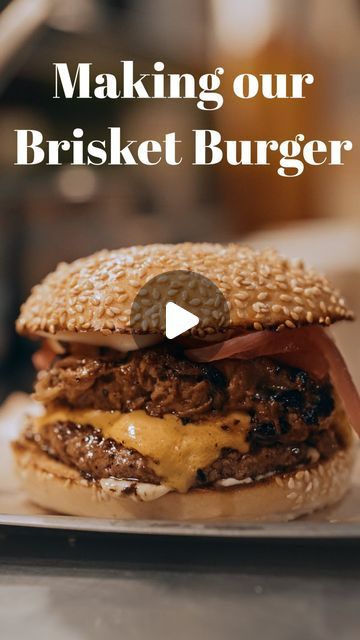 Black Bear Burger on Instagram: "How we make our Brisket Burger 🍔 .  This burger was born in our early streetfood days, literally a few weeks after we created our signature Black Bear Burger. Certified Banger since day dot 🍔 

🎥 @officialjohnanthony" Bear Burger, Brisket Burger, Burger Bar, Black Bear, Bar, On Instagram, Instagram, Black