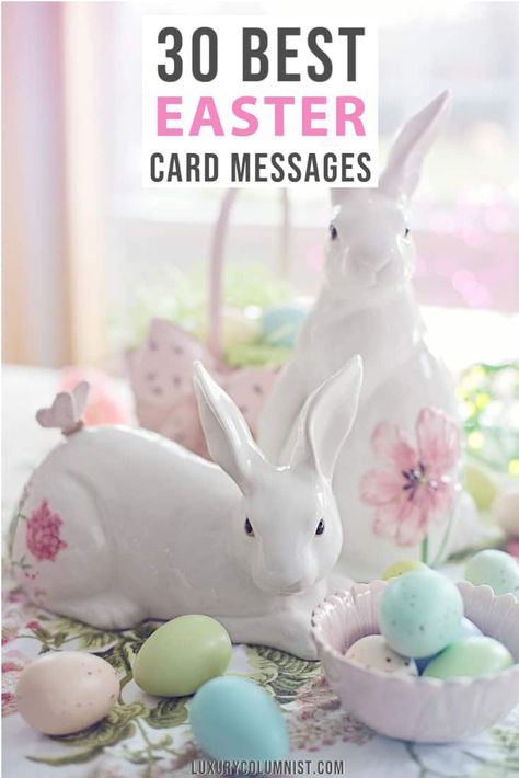 30 Best Easter Card Messages | Top Easter Quotes and Sayings | #easter | #easterquotes | #inspiringquotes | #eastermessages Easter Card Sayings, Funny Easter Wishes, Easter Card Messages, Egg Card, Easter Greetings Messages, Easter Messages, Happy Easter Wishes, Easter Quotes, Easter Greeting Cards