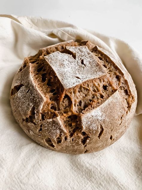 AIP Sourdough Bread (paleo, grain-free, vegan) • Heal Me Delicious Aip Pizza, Aip Sides, Aip Treats, Aip Baking, Green Banana Flour, Aip Meals, Sweet Potato Puree, Tigernut Flour, Banana Flour