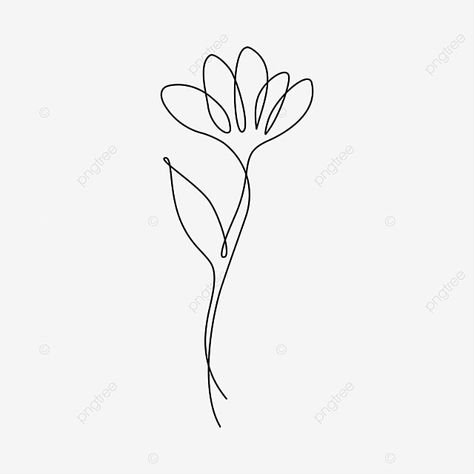 Continuous Line Flower, Line Abstract, Flowers Abstract, Line Art Vector, Simple Leaf, Drawing Flowers, Line Background, Line Flower, Continuous Line Drawing