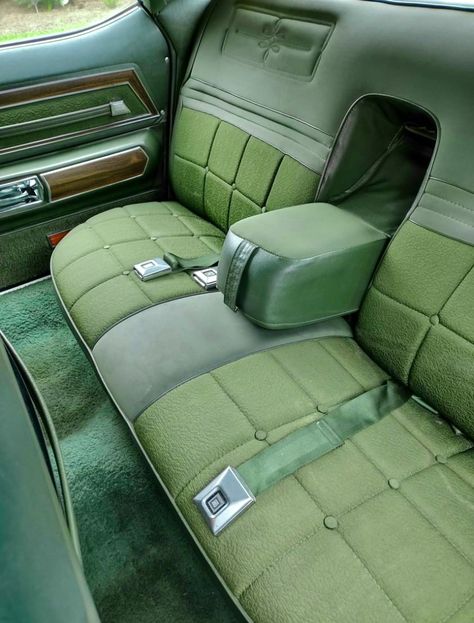 Car inspo, car interior detailing, vintage cars, Jeep wrangler, dream car, car aesthetic, car accessories, green car interior, car makeover Green Car Interior Aesthetic, Green Vintage Car Aesthetic, Car Interior Decor Aesthetic Green, Green Muscle Car, Moss Dashboard Car, Emerald Green Car, Green Car Interior, Green Car Accessories, Car Tattoo Design