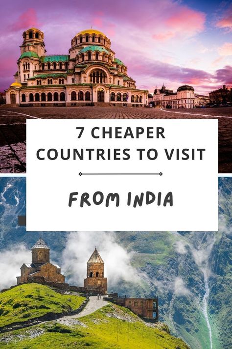 Discover 7 cheaper countries to visit from India and enjoy international travel experiences without overspending. Find your next budget-friendly getaway today! Budget Friendly Travel Destinations, Cheap Countries To Travel, Best Countries To Visit, International Holidays, Budget Friendly Travel, Cheap Vacation, Budget Travel Destinations, Travel Budget, Countries To Visit