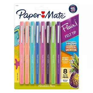 Shop for papermate pens online at Target. Free shipping on orders of $35+ and save 5% every day with your Target RedCard. Papermate Flair Pens, Paper Mate Pens, Paper Mate Flair, Felt Tip Pens, Flair Pens, Writing Photos, Study Essentials, Stationary Supplies, Paper Mate