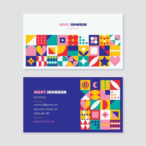 Geometric Poster Design, Geometric Graphic Design, Pattern Business Card, Business Card Pattern, Bottle Label Design, Graph Design, Event Poster Design, Conference Design, Geometric Poster