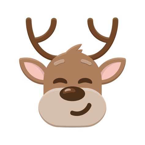 Download the Cute happy deer head. Reindeer head. Cute animal face icon. Merry Christmas cartoon character. Vector illustration 16247874 royalty-free Vector from Vecteezy for your project and explore over a million other vectors, icons and clipart graphics! Cartoon Reindeer Face, Raindeer Drawing Cartoon Face, Merry Christmas Cartoon, Deer Face, Deer Clipart, Christmas Cartoon Characters, Deer Vector, Deer Cartoon, Cartoon Reindeer