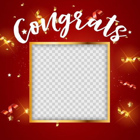 Congratulations design template background. Winners Poster Design, Congratulations Design, Winner Poster, Template Background, Free Photo Frames, Simple Designs To Draw, Poster Background Design, Frame Template, Diy Design