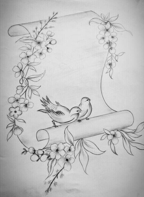 Basic Painting, The Birds, Pencil Drawing, Front Page, Amazing Art, Vines, Pencil, Birds, Tattoos