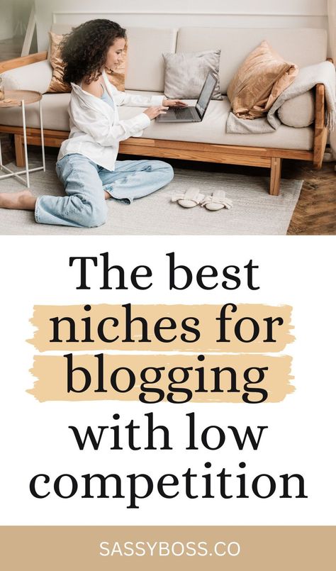 Want to start a blog and make money online but you're not sure how to choose a niche for your blog? Use my list of low competition niches and pick a blog niche that gets traffic and makes money! #blogniche #bloggingtips Profitable Blog Niches, Blog Niche Ideas, Digital Jobs, Blog Post Topics, Niche Ideas, Shopify Marketing, Blogging Business, Business Checklist, Blog Planning